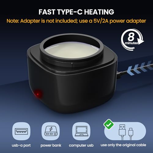 Black Nose Ear Hair Waxing Kit with 100g Wax & 40 Sticks - Men Personal Care