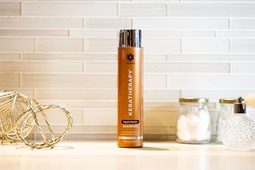KERATHERAPY KeratinFIXX Repair Shampoo - Nourishing Formula for Dry, Damaged Hair with Caviar Extract | 10.14 Fl Oz
