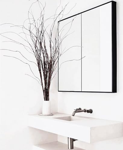 Artificial Curly Willow Branches with Dried Twigs - Pattern B - 4 Pack, 63 Inches