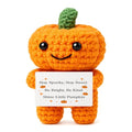 Mini Crochet Pumpkin Decor - Handmade Fall Halloween Thanksgiving Ornament