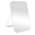 Tetnsk Makeup Mirror, 8 Inch Portable Vanity Mirror with 180°Adjustable Stand for Vanity Makeup Home Salon Travel Use, White