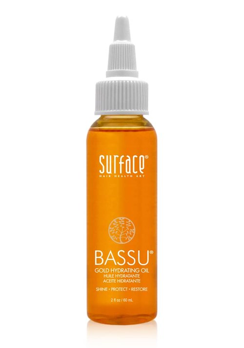 Surface Hair - Bassu Gold Hydrating Oil | Protects Color While Adding Shine - 2 Fl. Oz.