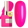 Neon Pink Gel Nail Polish 15ML Soak Off UV LED for Art Manicure at Home