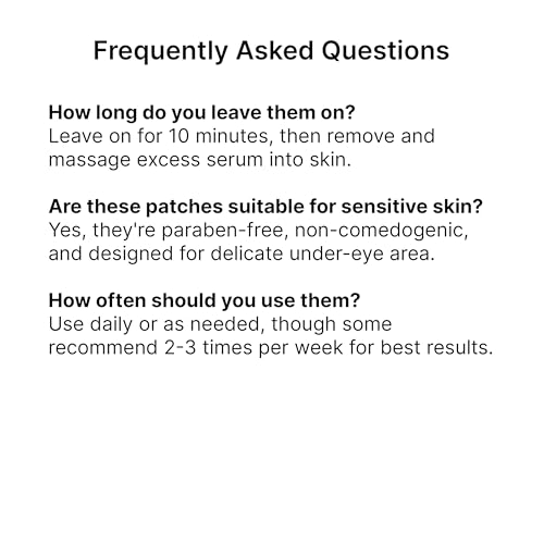 Erno Laszlo Multi-Task Serum Under Eye Mask, Hydrate and Nourish, Under-Eye Patches Improve Puffiness, Fine Lines and Dark Circles, Set of 6 Masks, 0.15 Fl Oz each - Wrinkle Patches