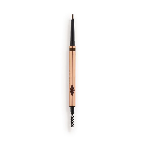 Charlotte Tilbury Brow Cheat Eyebrow Pencil - Refillable Micro-Precision with Angled Tip for Natural Strokes - 16-Hour Waterproof Wear