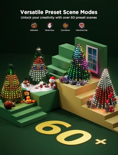 6.6ft Christmas Tree String Lights with 480 LEDs & App Control