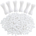Mini Plastic Skeleton Bones Set - 200 White Halloween Craft Props