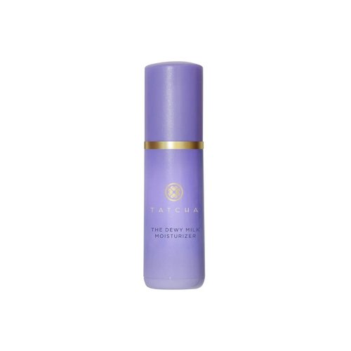 TATCHA The Dewy Milk Moisturizer, Travel-Sized | Mini Lightweight Face Cream - Oil-Balancing Hydration for Bouncy Skin & a Lasting Dewy Glow for Combo to Oily Skin | 15 ml/ 0.5 fl. oz.