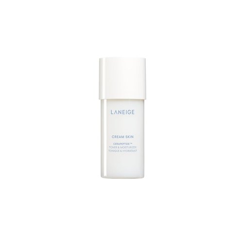 LANEIGE Cream Skin Toner - Lightweight Refillable Milky Toner with Ceramide & Peptide for Hydration & Firming
