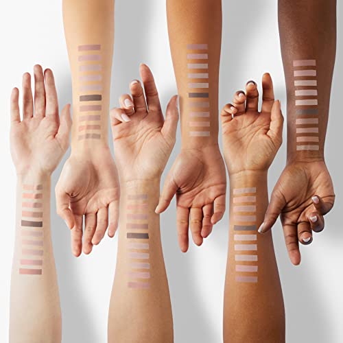 10 Colors Eyeshadow Palette - Milk Tea Variation - Matte & Shimmer Makeup