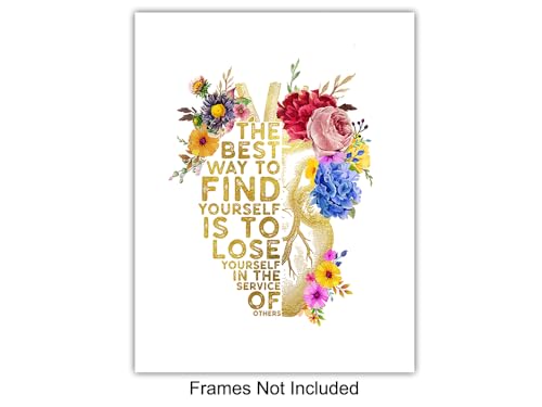 Physician Assistant & ER Nurse Appreciation Wall Art 11x14 - Hospital Office Decor - RN Gifts - Set of Unframed Prints