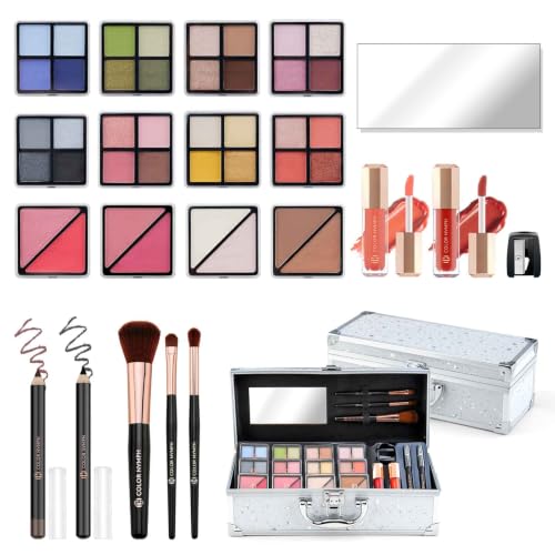 Color Nymph Full Makeup Kit for Women White - Beginner Friendly, All-in-One Cosmetic Set