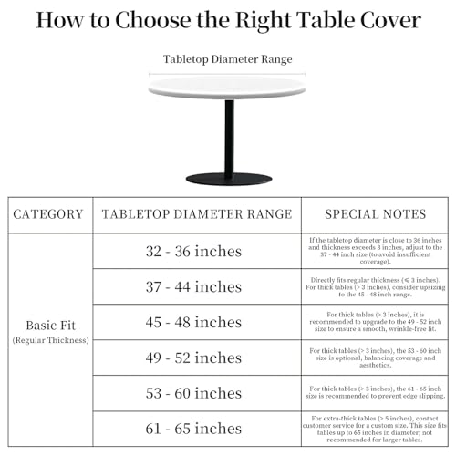 Halloween Round Tablecloth Fits 49-52 Inch Tables - Pumpkin Head Design 52"