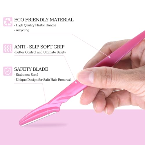 Facial Eyebrow Razor - Precision Hair Removal Tool Multicolor