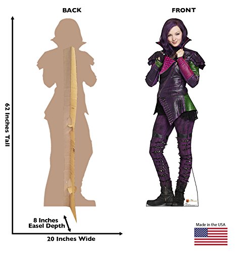 Mal Cardboard Cutout - Descendants Life-Size Standee for Parties & Events