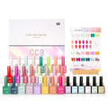 CANNI CC8 30-Piece Hema-Free Spring & Summer Gel Nail Polish Set - Pastel & Bright Variation