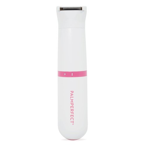 PalmPerfect Bikini Trimmer for Women - Gentle Hair Removal with Dual Blade System - Waterproof Wet/Dry Grooming