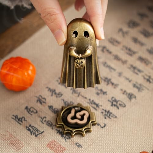 Cute Ghost Incense Burner - Alloy Desktop Decorative Incense Holder
