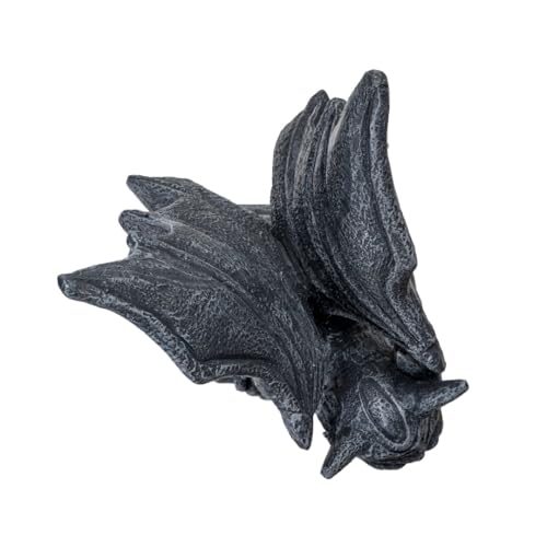 Gothic Gargoyle Statue - Medieval-Style Winged Creature Sculpture for Home & Garden Decor - 17.32 Inches