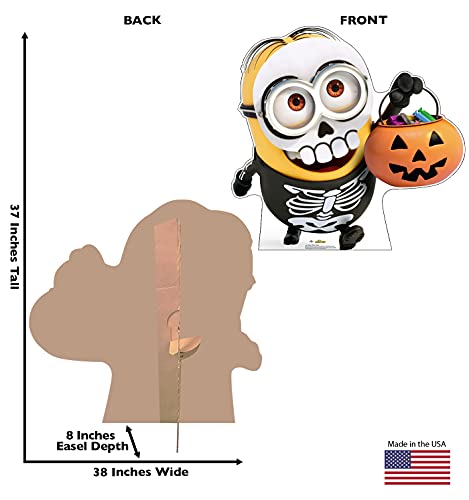 Cardboard People Dave Trick Or Treat Cardboard Cutout - Minions, Life-Size Halloween Decor