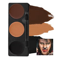 Mehron Makeup Tri-Color Halloween Face Paint Palette - Werewolf Edition