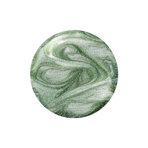 Holographic Green Nail Polish - Quick Dry, Long Lasting, Sparkling Shine