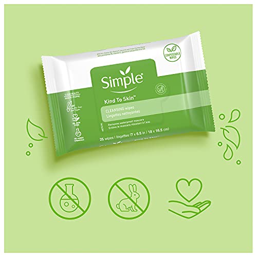 Gentle Makeup Remover Wipes for Sensitive Skin – 25 Count