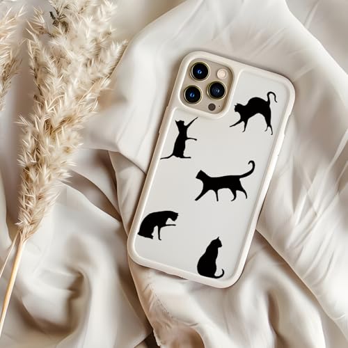 Tiny Black Cat Stickers for Halloween & Cat Lovers - 210 Pack