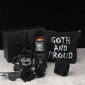 Gothic Gift Set for Mom - Halloween Dark Aesthetic Gift Basket with Mug, Candle, Socks & More