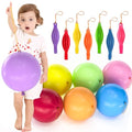 36PCS Neon Heavy Duty Punch Balloons with Rubber Handle for Kids & Parties