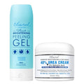 Foot and Face Exfoliating & Moisturizing Cream Set - Urea & Face Scrub