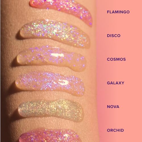 Unicorn Snot Plant-Based Glitter Lip Gloss Nova - Sparkly & Vegan Lip Shine
