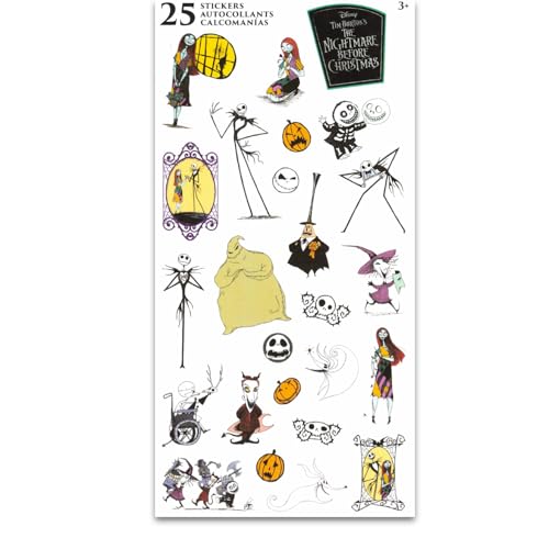 Mini Jack Skellington Posters Bundle - Nightmare Before Christmas Wall Decor for Kids & Fans