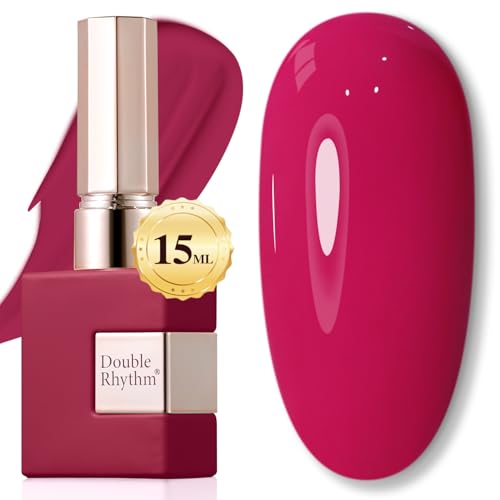Dark Pale Double Rhythm 15ML Gel Nail Polish - Same Color, Soak Off Manicure