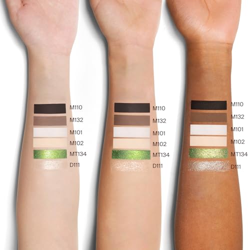 Joocyee Winter Morning M101 Single Matte Eyeshadow - White, Long Lasting, Blendable, All Skin Tones