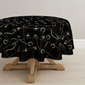 Football Tablecloth 60x60 Inch Square - Brown & Green Party Decor