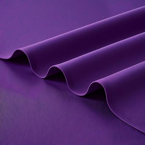 Purple Waterproof Table Runner 90 Inch Long - Set of 4 - Elegant Polyester Fabric