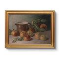 Wall Art - Vintage Gold Framed Still Life Oil Painting for Living Room, Bedroom, Kitchen - 16"L x 12"W