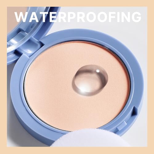 evpct Oil Control Pressed Face Powder Compact 0.35oz Translucent Ivory