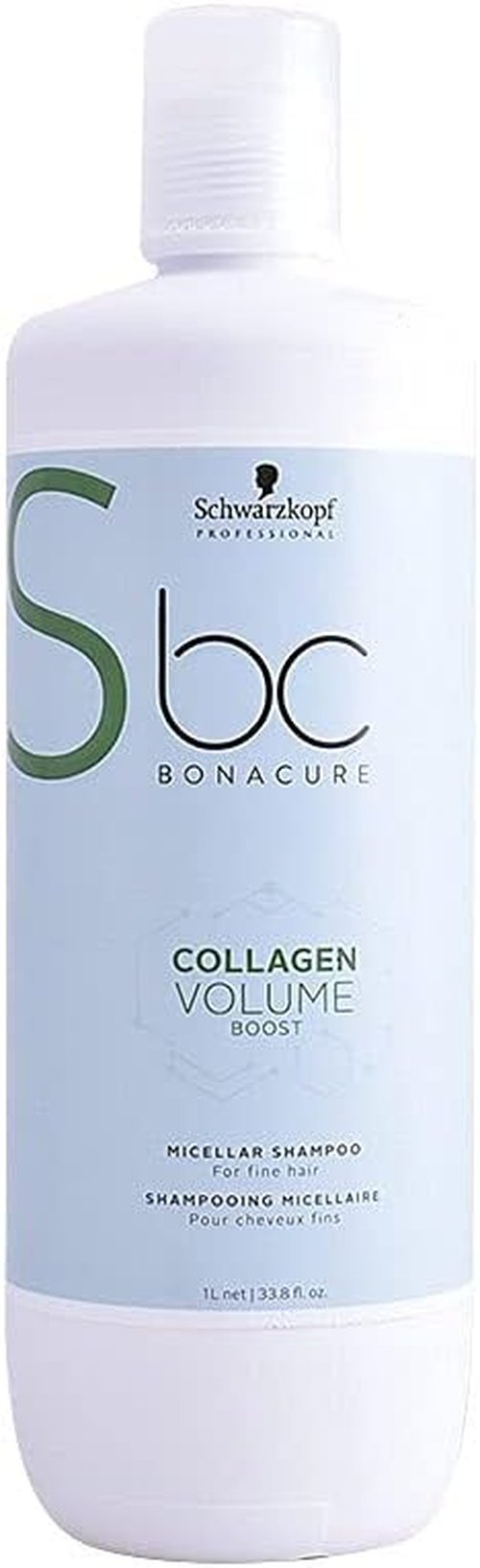 Schwarzkopf Professional Bonacure Micellar Shampoo - Collagen Volume Boost for Fuller Hair