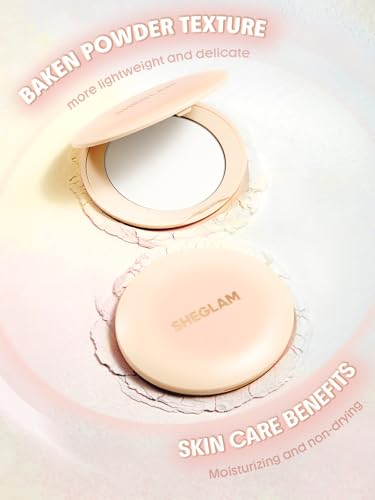 SheGlam Magic Veil Setting Powder - Alabaster Waterproof Oil Control Finishing Powder