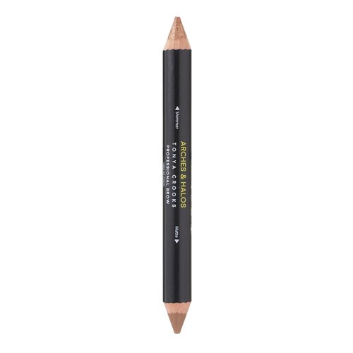 Arches & Halos Brow Highlighting & Concealer Crayon - Coco | Define & Sculpt with Soft, Creamy Formula - 0.176 oz