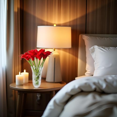Artificial Calla Lily Flowers Set - Red, 20 Stems, Real Touch, 14 Inches