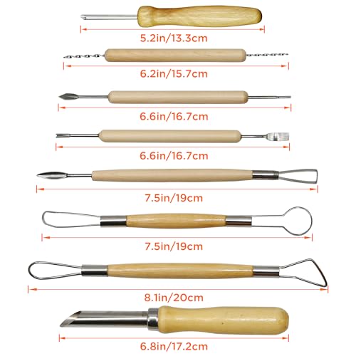 Pumpkin Carving Kit Tools - 13-Piece Heavy Duty Halloween Jack-O-Lantern Set