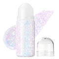 Body Glitter Roll-On Gel - Sparkling Pink Face & Body Makeup Accessory