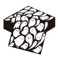 Halloween Ghost Party Decorations - Black Spooky Napkins (50 Pcs) - Variation of THIS listing