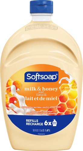 Milk & Honey Liquid Hand Soap Refill - Softsoap 50 Ounce Pack of 2