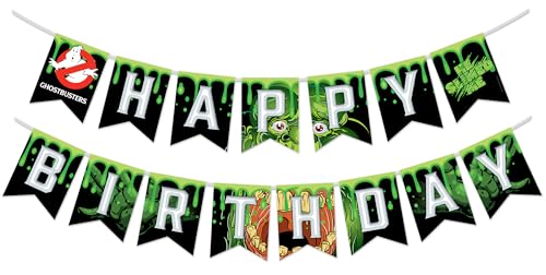Ghostbusters Birthday Banner - Party Decorations & Supplies