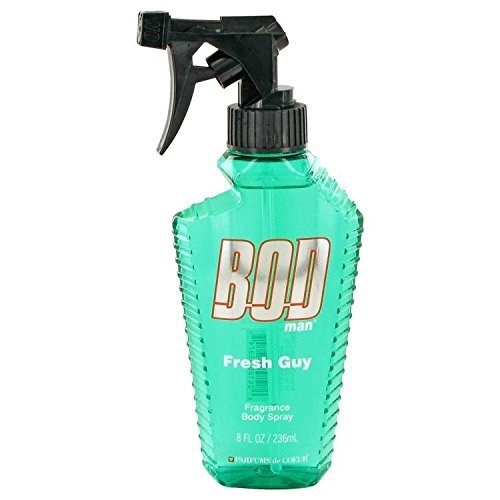 Bod Man Fresh Guy Cologne - 8 oz Body Spray for Men | Authentic Fragrance by Parfums De Coeur