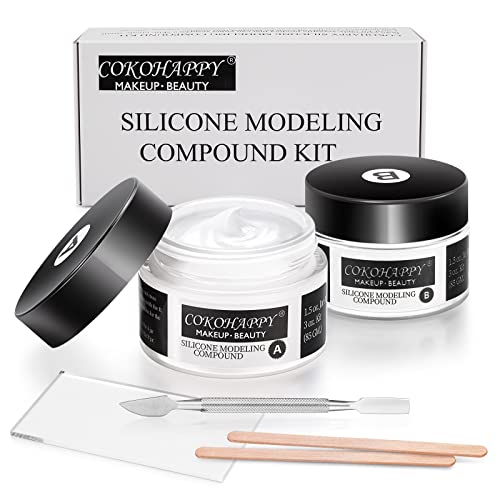 Silicone Special Effects Makeup Kit for Wounds & Scar Creation - 85g FX Prosthetic Supplies